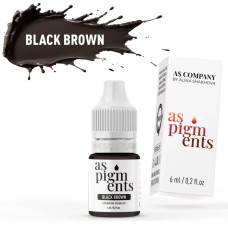 AS Company AS Pigments Black Brown, 6ml