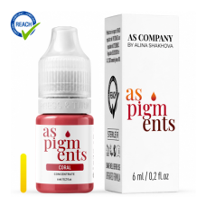 AS Company AS Pigments Lips Coral, 6ml AS Company AS Pigments Lips Coral, 6ml