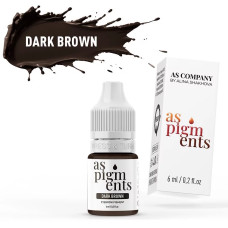 AS Company AS Pigments Dark Brown, 6ml