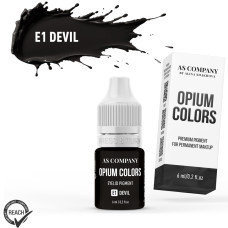 AS Company Opium Colors E1 Devil 6ml AS Company Opium Colors E1 Devil 6ml